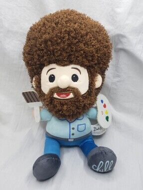 Bob Ross Plush Doll 12 Inches Tall